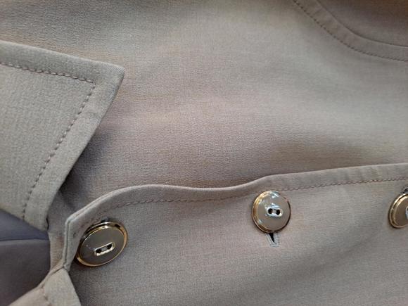 Kasper Tan Fitted Full Button Blazer‎ Size 8 - Picture 2 of 6